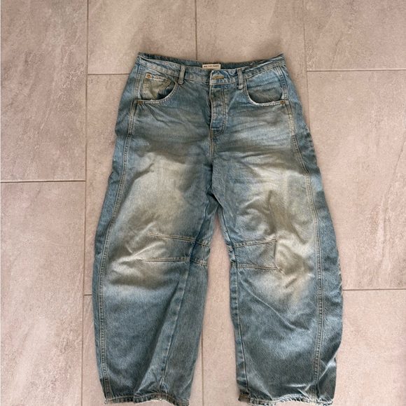 Free People High Blue Jeans - Picture 2 of 2